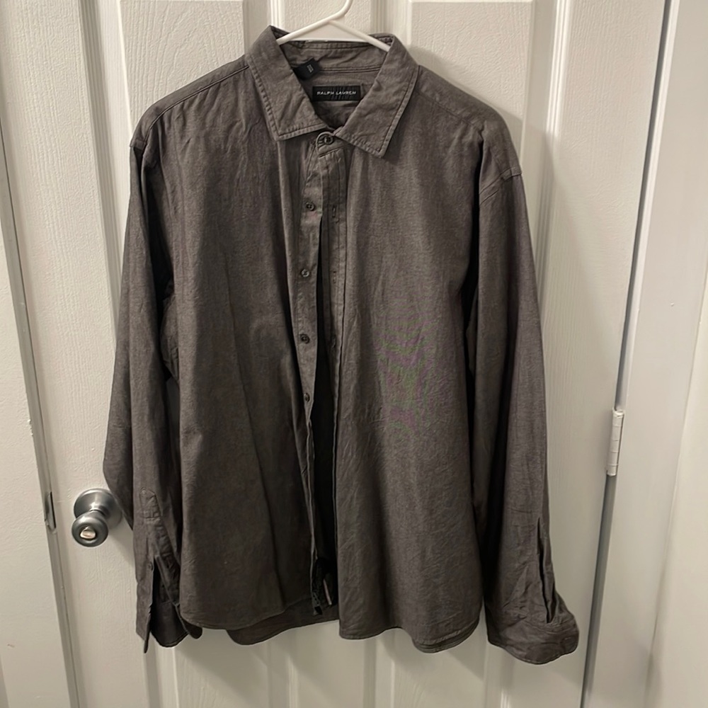 Ralph Lauren Black Label Grey Sports Shirt